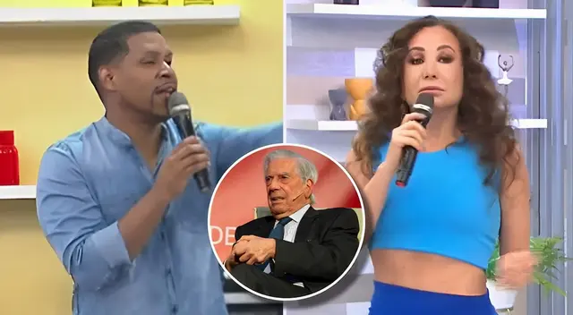 En América Hoy estaban hablando de 'los expedientes secretos' de diversos personajes, y Edson Dávila lanzó curioso comentario a Janet Barboza sobre MVLL. En América Hoy estaban hablando de 'los expedientes secretos' de diversos personajes, y Edson Dávila lanzó curioso comentario a Janet Barboza sobre MVLL.