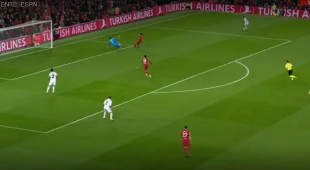 Segundo gol de Liverpool
