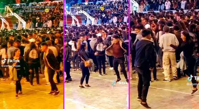 La pareja la hizo linda en TikTok.