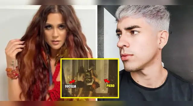 Ducelia Echevarría y Piero Arenas son ampayados.