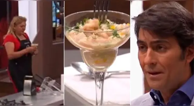 Chef chilena prepara ceviche de pollo en concurso de cocina y es viral en TikTok.