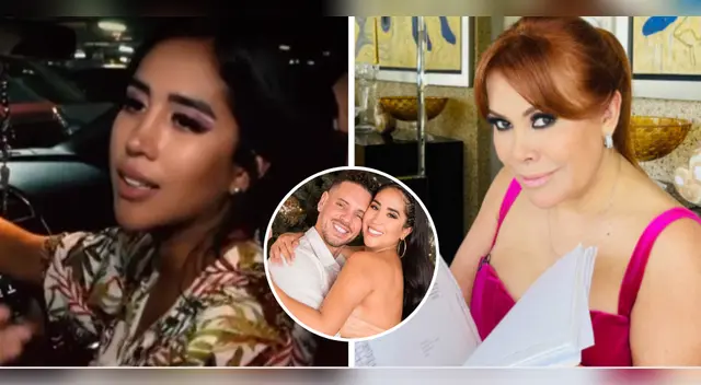 Melissa Paredes aclara quién pagó en Club Árabe.