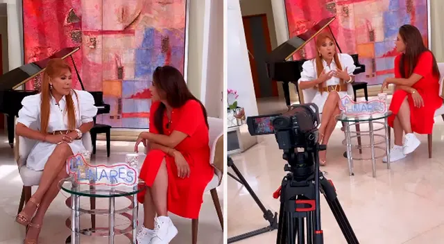 Verónica Linares y Magaly Medina se reúnen. Verónica Linares y Magaly Medina se reúnen.