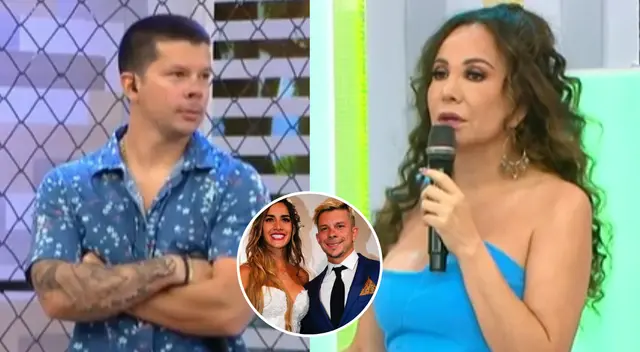 Mario Hart 'parchó' a Janet Barboza por hablar de su matrimonio con Korina Rivadeneira.