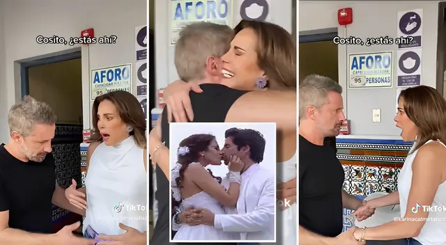 En TikTok, Karina Calmet ha demostrado que no olvida al personaje de 'Isabella Picasso', y esta vez alistó a Marco Zunino para grabar juntos como marido y mujer que eran en AFHS.