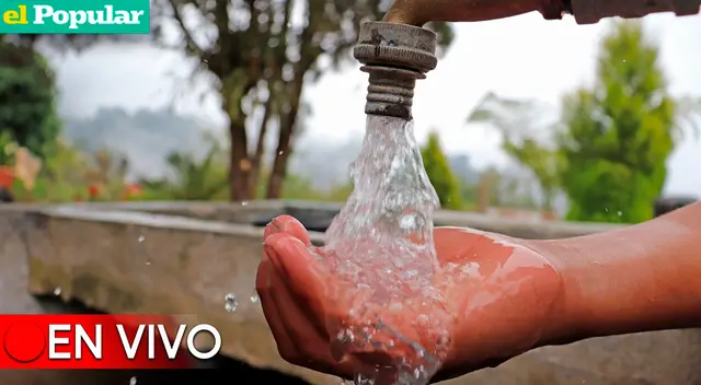 Corte de agua este viernes 24 de febrero de 2023.