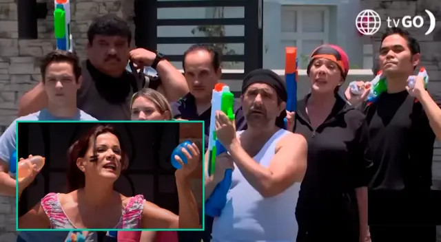 En 'Al fondo hay sitio' tuvieron una divertida escena por carnavales y Giovanni Ciccia mostró cada detalle en sus redes.