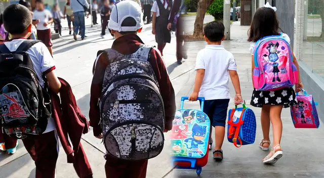 Conoce cómo usar las mochilas en este nuevo Año Escolar 2023.