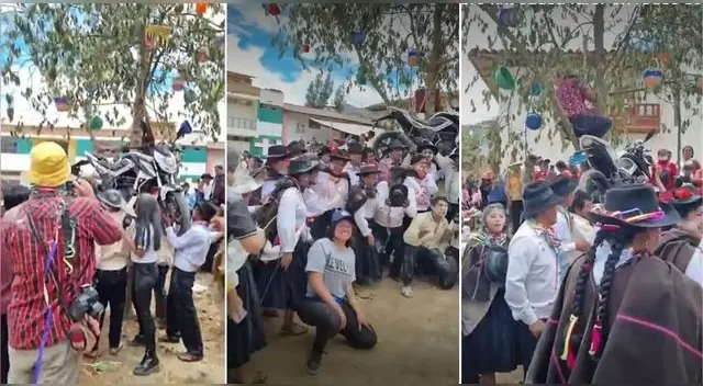 Increíble. Yunza por carnavales en Huánuco regala motocicleta 0 km y es viral en TikTok. Increíble. Yunza por carnavales en Huánuco regala motocicleta 0 km y es viral en TikTok.