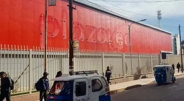 Centro comercial se encuentra en proceso de refacción.