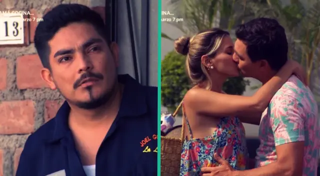 Joel ve a Macarena y Mike besándose.