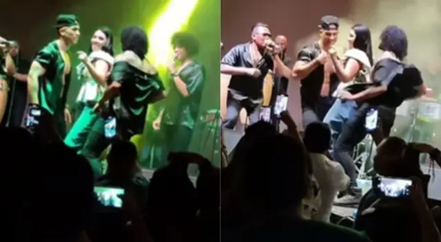 Tula Rodríguez disfrutó en fiesta de América TV Tula Rodríguez disfrutó en fiesta de América TV