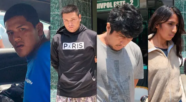 Presuntos delincuentes serán puestos a disposición de la Fiscalía.