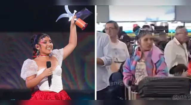 Milena Warthon retorna a Perú tras Viña del Mar.