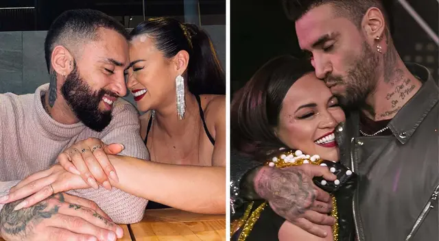 Jota Benz y Angie Arizaga mantienen una relación sólida. Jota Benz y Angie Arizaga mantienen una relación sólida.