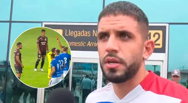 Di Benedetto rompió el silencio sobre la expulsión en Trujillo.