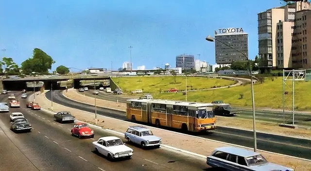 Este tipo de transporte circuló entre los años 1976 y 1992.