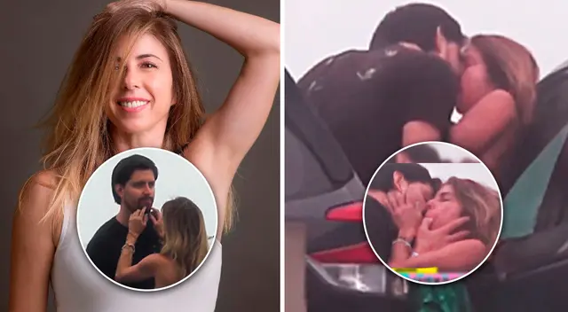 Fiorella Cayo es captada besándose calurosamente con un nuevo galán.