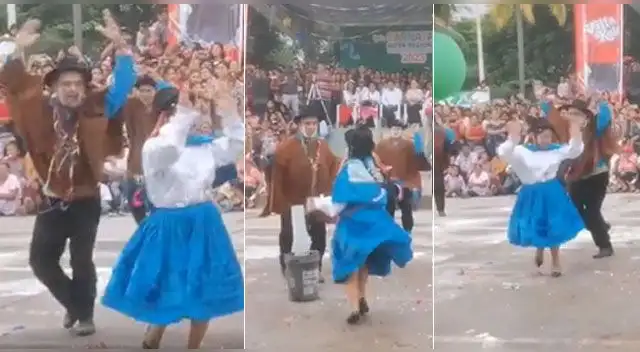 La coreografía causó sensación en las redes sociales.