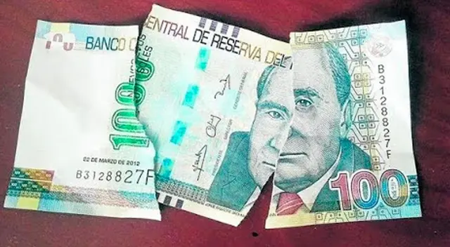 Para poder cambiar un billete roto o deteriorado debes contar con ciertos requisitos. Para poder cambiar un billete roto o deteriorado debes contar con ciertos requisitos.