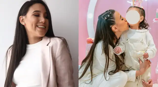 Samahara Lobatón presume la alimentación de su engreída.