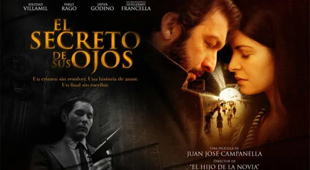  'El secreto de sus ojos' es la película que le ganó a 'La teta asustada'. Fuente: Difusión. 