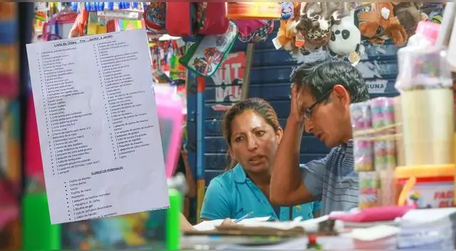 Señor sorprendido con la lista de útiles que le piden a su hija para el jardín en Argentina y es viral en Twitter.