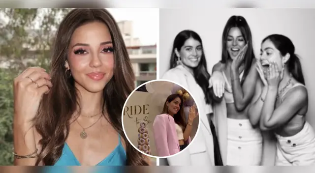 Luciana Fuster fue invitada a evento para Mafer Parodi.