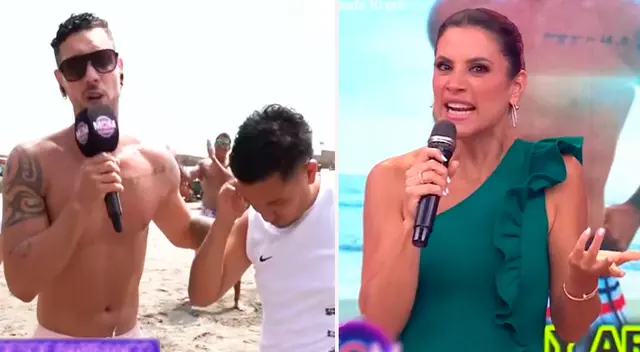 Anthony Aranda se recursea dando clases de baile en la playa Anthony Aranda se recursea dando clases de baile en la playa