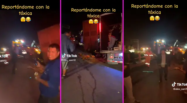 El divertido video del chofer se hizo viral en TikTok.