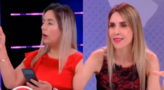 Congresista Tania Ramírez perdió la cordura en plena entrevista.