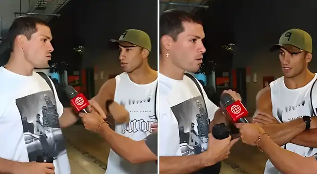 Patricio Parodi le hizo el pare a Said Palao.