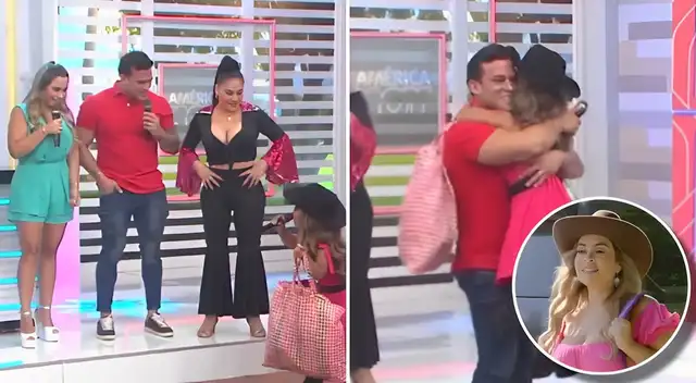 La 'Chikipluna', Kathy Prado, sorprendió a Ethel Pozo y Christian Domínguez al encarnar al nuevo personaje de Maricucha EN VIVO.