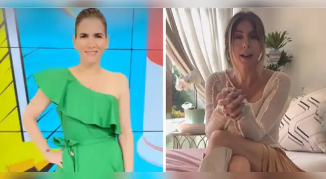 Gigi Mitre desmiente a Fiorella Cayo en vivo.