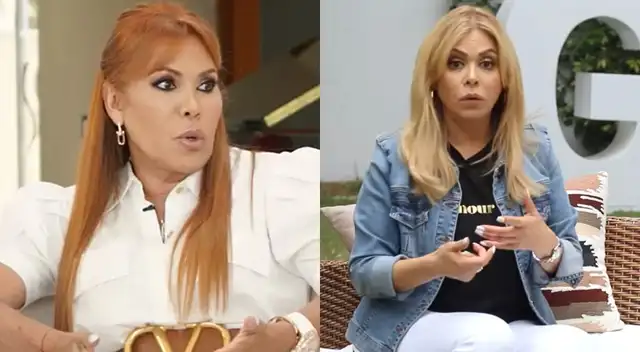 Magaly Medina no tolera a Gisela Valcárcel.