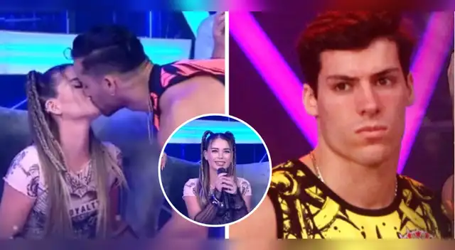 Flavia Laos besa a Austin Palao en EEG.