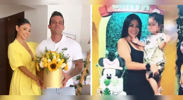 Christian y Pamela celebran cumpleaños de su pequeña.