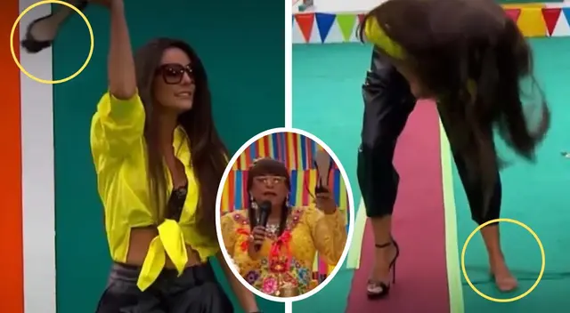 Rebeca Escribens sorprende con insólita acción en El Reventonazo. Rebeca Escribens sorprende con insólita acción en El Reventonazo.