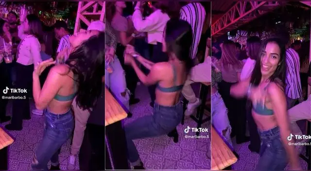 La muchacha se 'robó el show' en la discoteca al ritmo de "Yandel 150" y es viral en TikTok. La muchacha se 'robó el show' en la discoteca al ritmo de "Yandel 150" y es viral en TikTok.