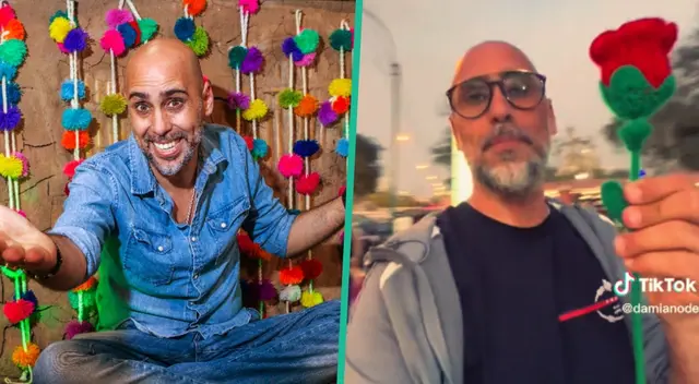 Damián Ode tiene tierno gesto con artesana peruana y genera ternura en redes sociales.