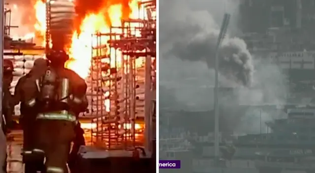 El incendio a la espalda del estadio de Alianza Lima, en La Victoria, fue catalogado como código 3. El incendio a la espalda del estadio de Alianza Lima, en La Victoria, fue catalogado como código 3.