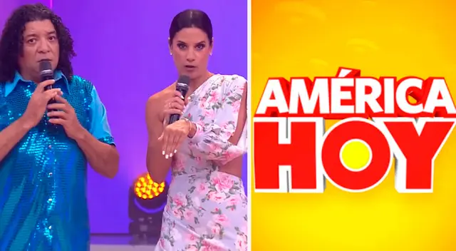 María Pía Copello se molesta con producción de América Hoy. María Pía Copello se molesta con producción de América Hoy.