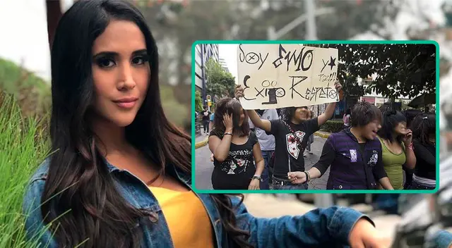 Melissa Paredes sorprende al dar a conocer que fue emo.