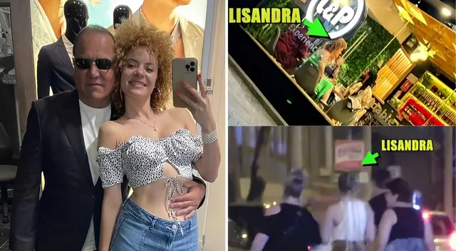 Lisandra Lizama fue captada por las cámaras de Magaly TV La Firme.