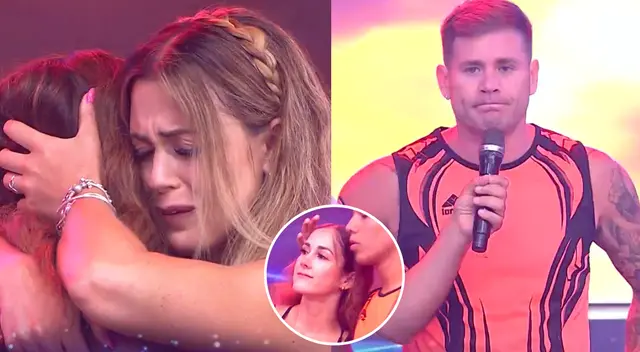 Ducelia Echevarría no contuvo las lágrimas al tener que despedirse de su prima Jennifer. Ducelia Echevarría no contuvo las lágrimas al tener que despedirse de su prima Jennifer.