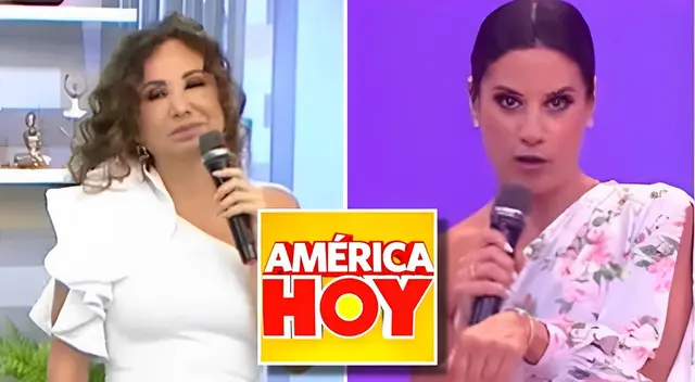 Janet Barboza chancó a María Pía Copello.