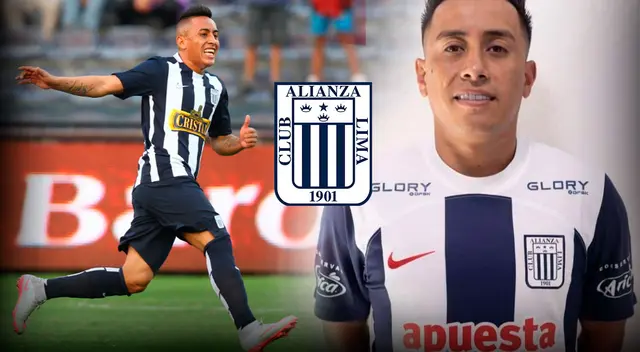 Christian Cueva ya luce la camiseta de Alianza Lima. Christian Cueva ya luce la camiseta de Alianza Lima.