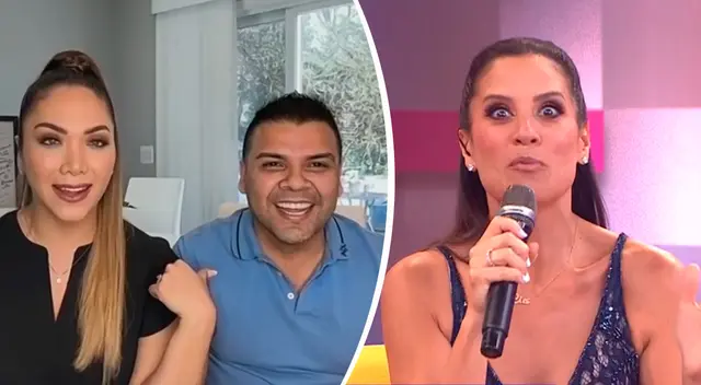 Isabel Acevedo feliz por su costoso anillo.