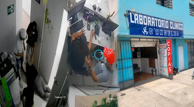 Al parecer los mismos delincuentes también robaron un centro médico en Comas. Al parecer los mismos delincuentes también robaron un centro médico en Comas.
