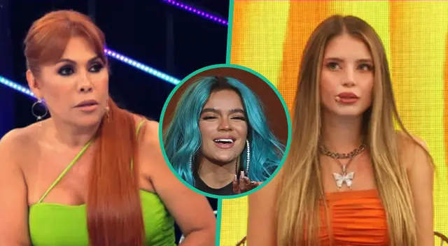 Flavia Laos le revela uno de sus sueños a Magaly Medina. Flavia Laos le revela uno de sus sueños a Magaly Medina.